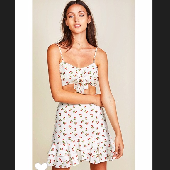 For Love And Lemons Tops - For Love And Lemons Cherry Top